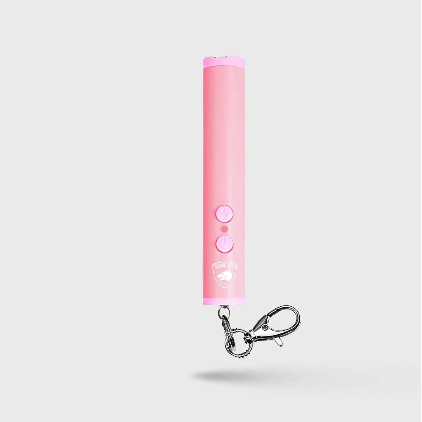 Enlight Mini Compact Stun Gun w/ Soft-Touch Body, LED Flashlight, Quick Access Keychain Clasp