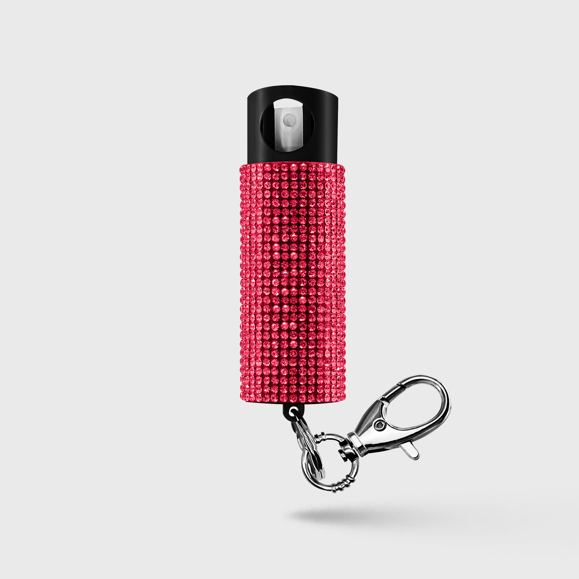 Pepper Spray with Stylish Rhinestone Design | GID w/ Snap Clip