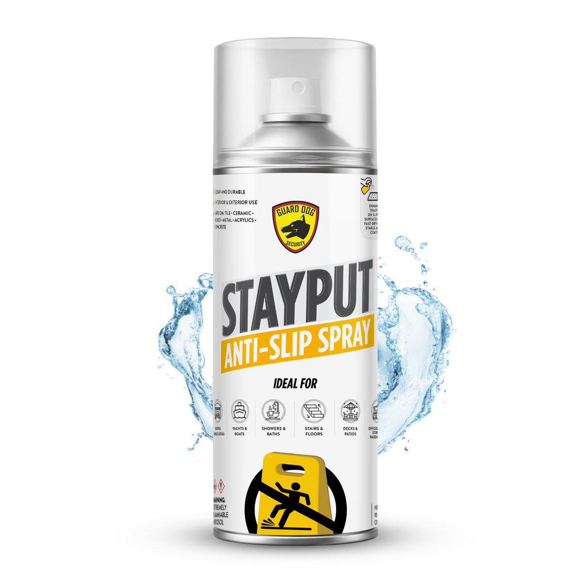 StayPut Anti-Slip Spray – Clear Grip Coating for Slippery Surfaces