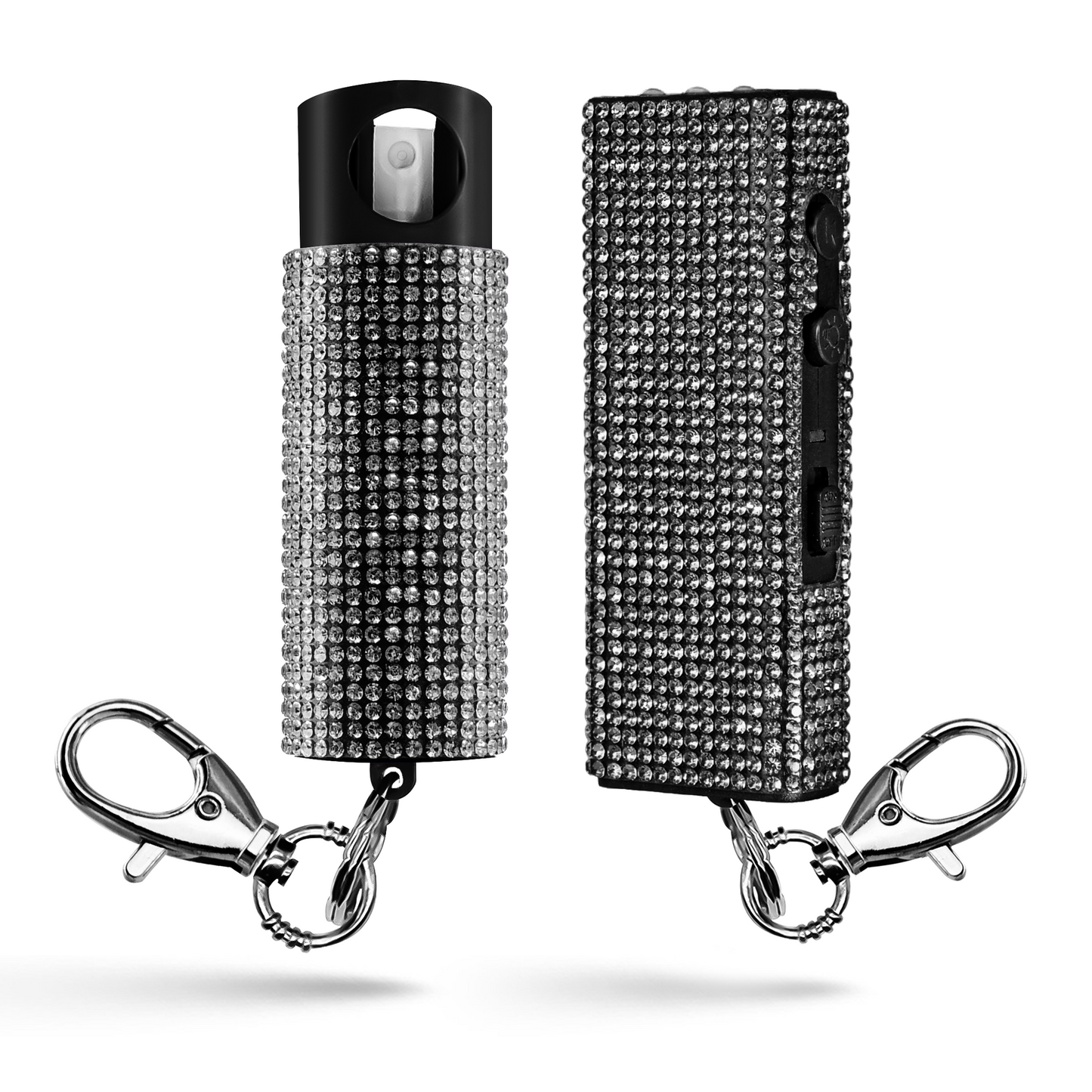 Pepper Spray and Stun Gun Bling it On Combo