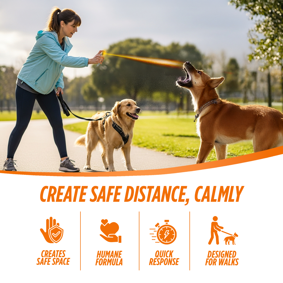 Guard Dog Citronella Pet Control Spray | Humane Dog Deterrent
