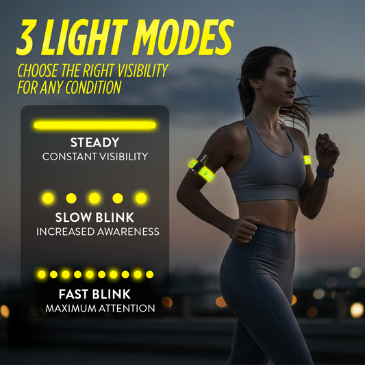 SlapLite LED Armband with Pepper Spray