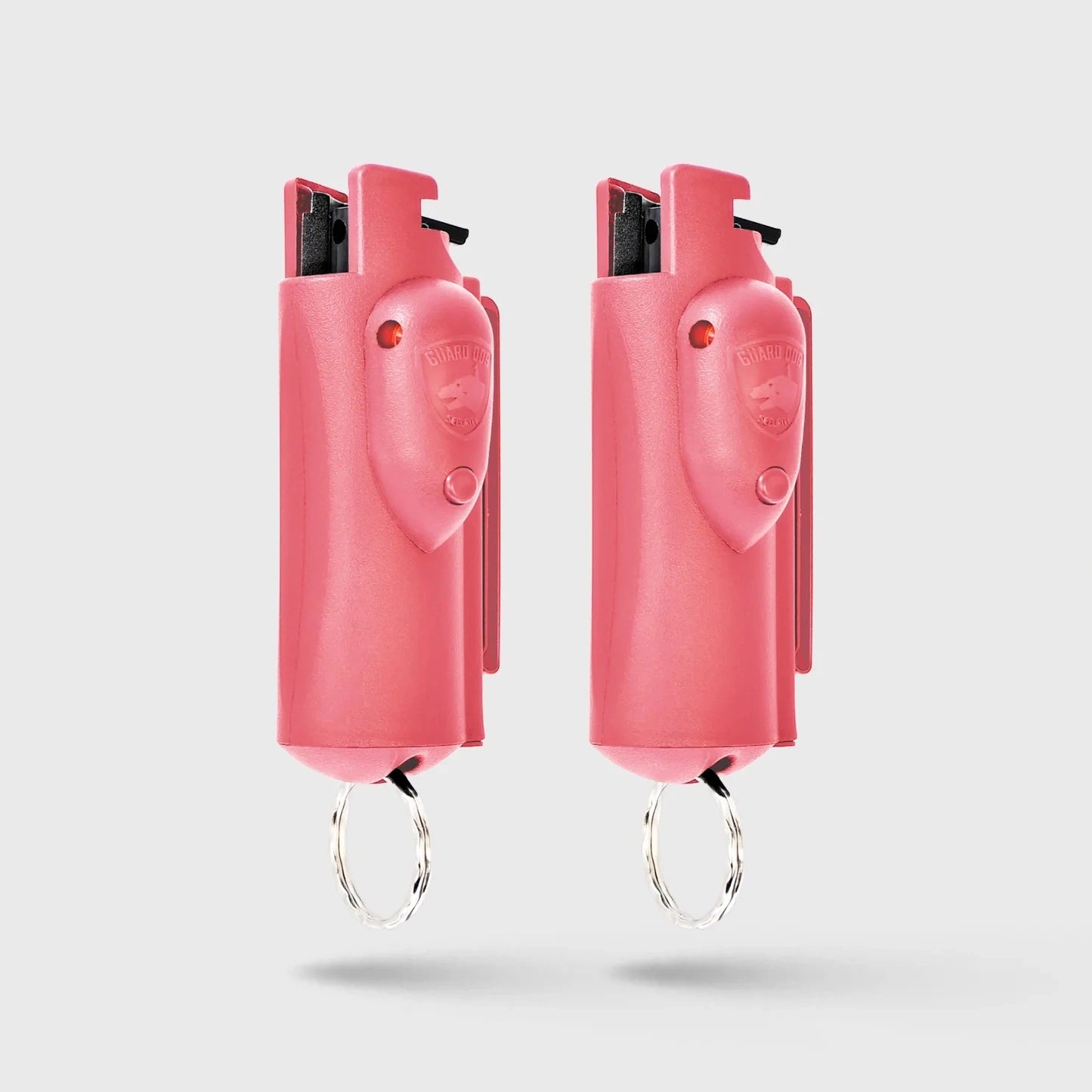Pepper Spray Accufire with laser sight | Keychain and Belt Clip 2 Pack