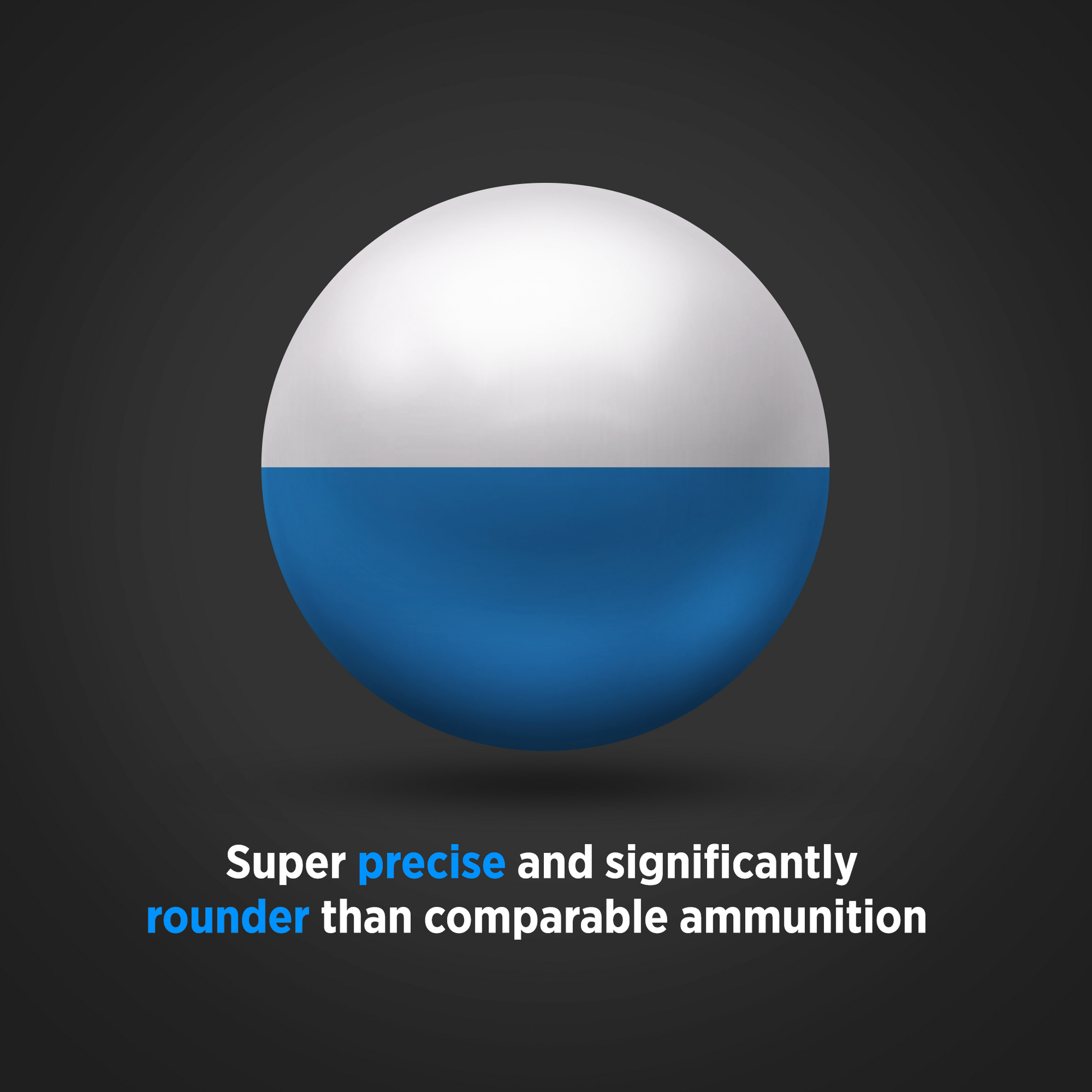 Chalk balls  for training and Self Defense | .50 Caliber Inert rounds