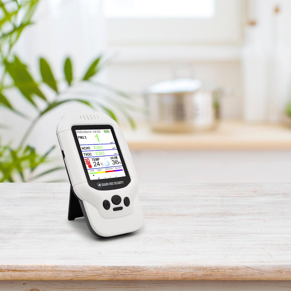 Air Quality Monitor Pollution Monitor TVOC PM1.0/PM2.5/PM10 -