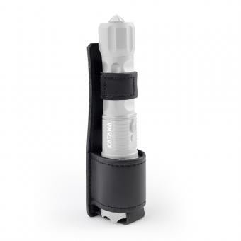 Premium Leather Holster for Stun Guns and Flashlights -