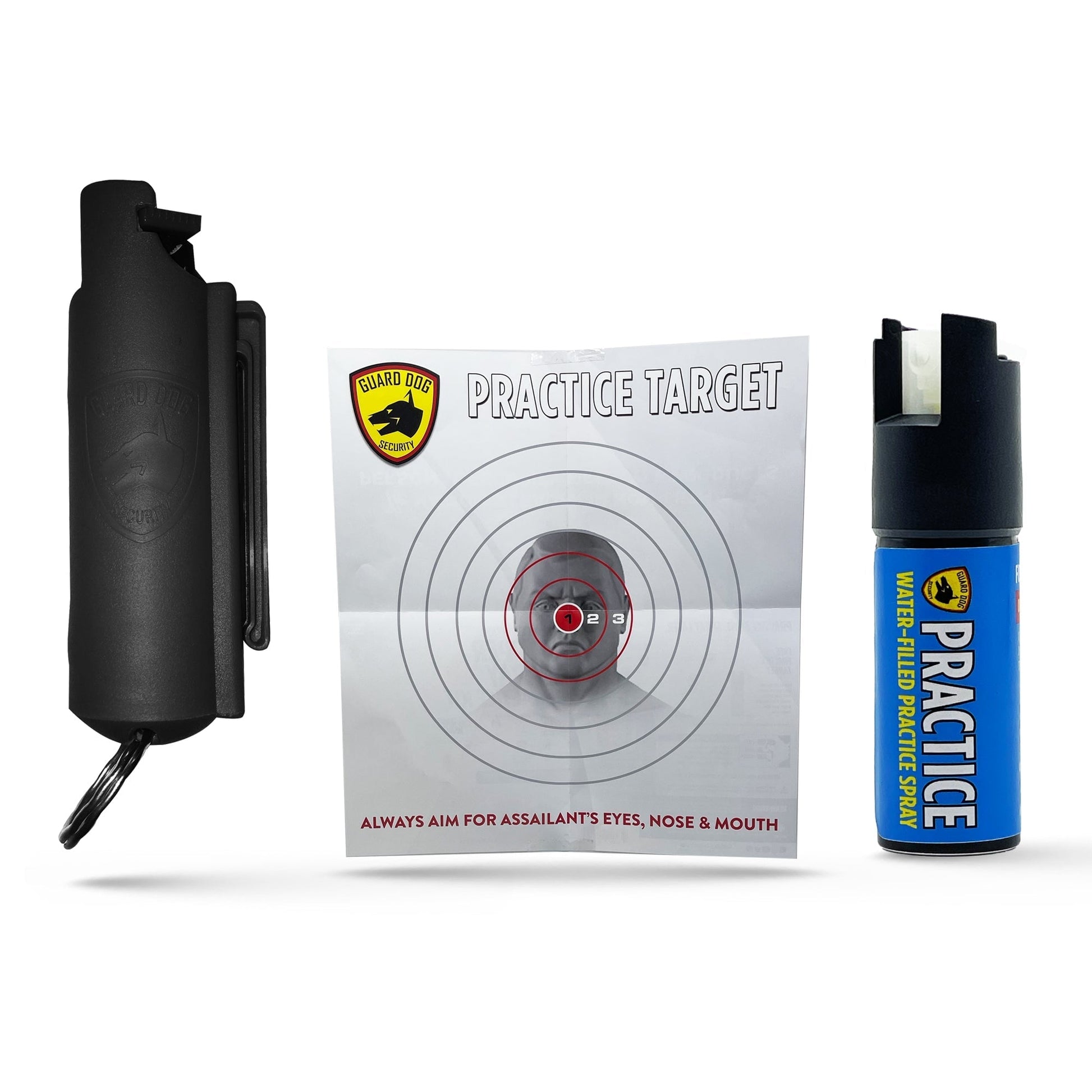 Practice Pepper Spray - Pepper Spray Keychain with Practice Canister - Pepper Spray