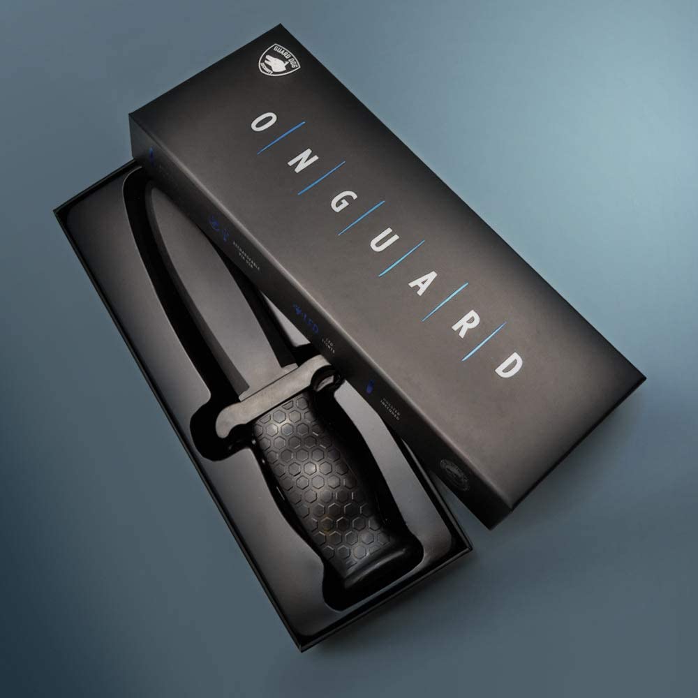 Onguard - Stun Gun Knife with LED Flashlight USB Charging - Stun Gun