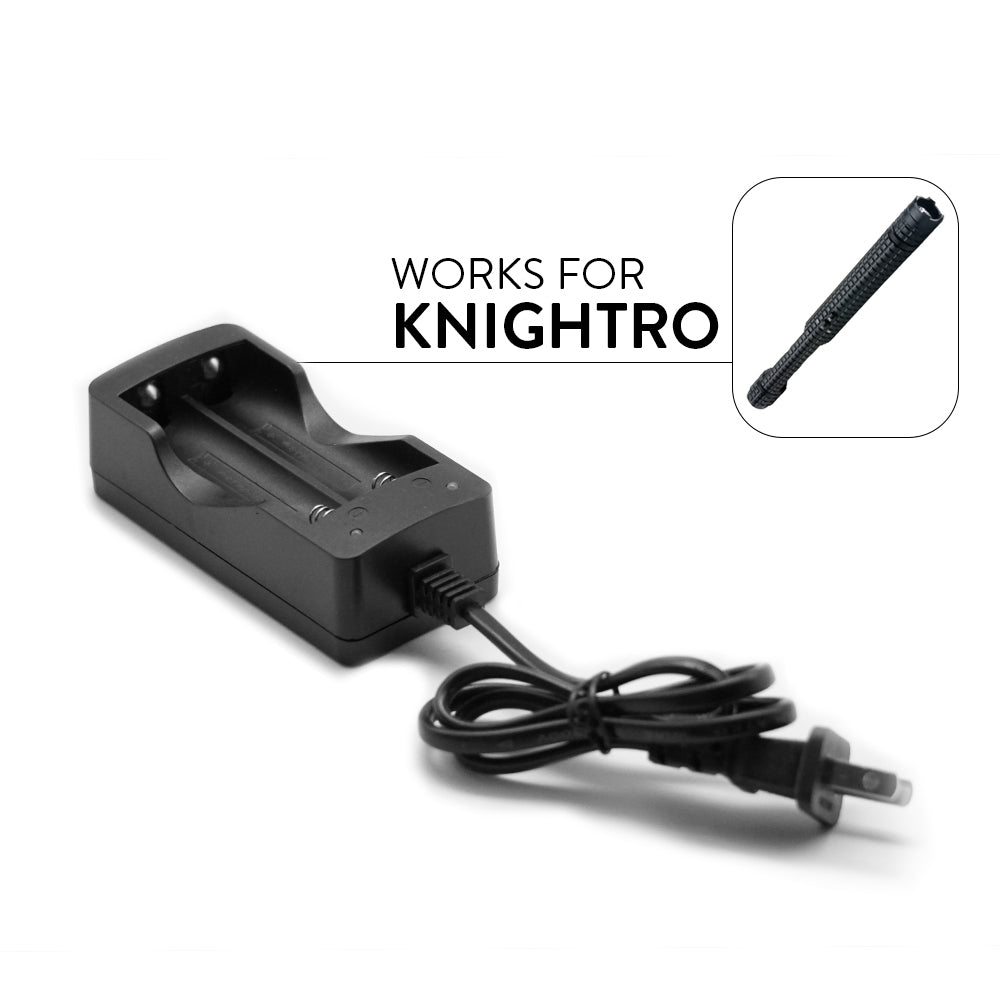 Battery Charger - Compatible with Knightro Stun Gun -