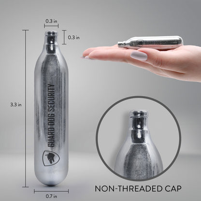 CO2 Cartridges Non-Threaded | 12 Gram - Made in USA