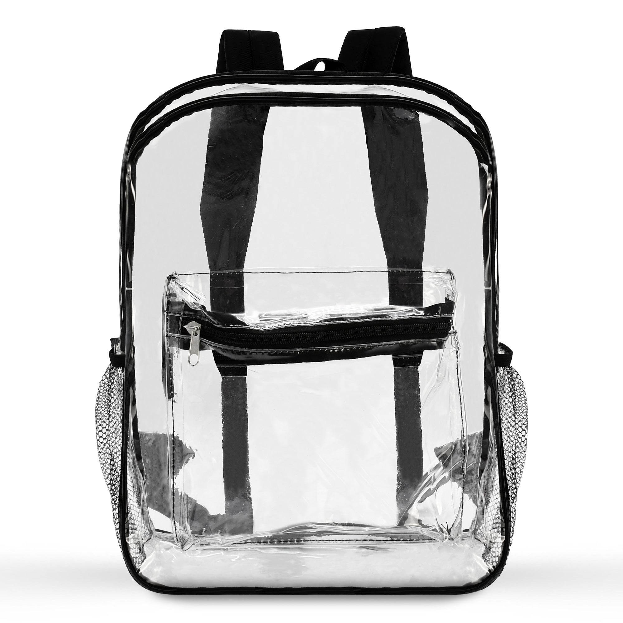 Clear Backpack Stadium Approved 15 x 11 x 5, Small and Transparent Backpack for Sports Event and Concerts