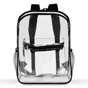 
                  
                    Clear Backpack Stadium Approved 15 x 11 x 5, Small and Transparent Backpack for Sports Event and Concerts
                  
                