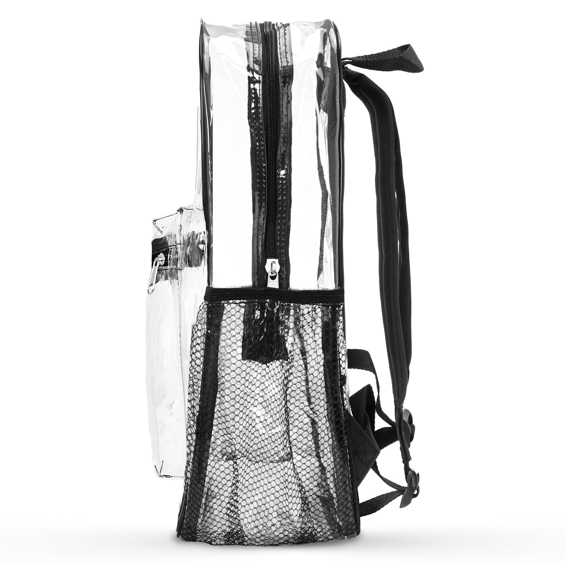 Clear Backpack Stadium Approved 15 x 11 x 5, Small and Transparent Backpack for Sports Event and Concerts