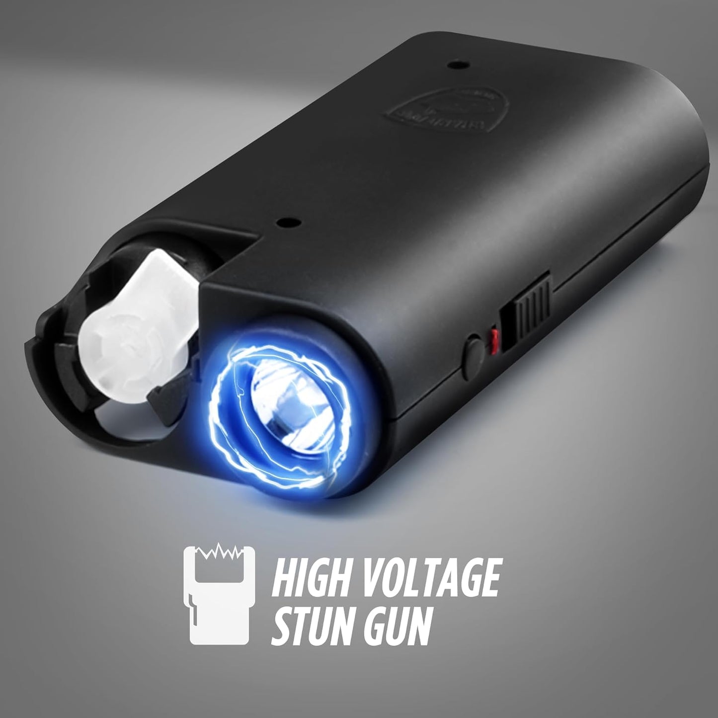 Pepper Spray with Stun Gun and Flashlight | Glow in the dark can