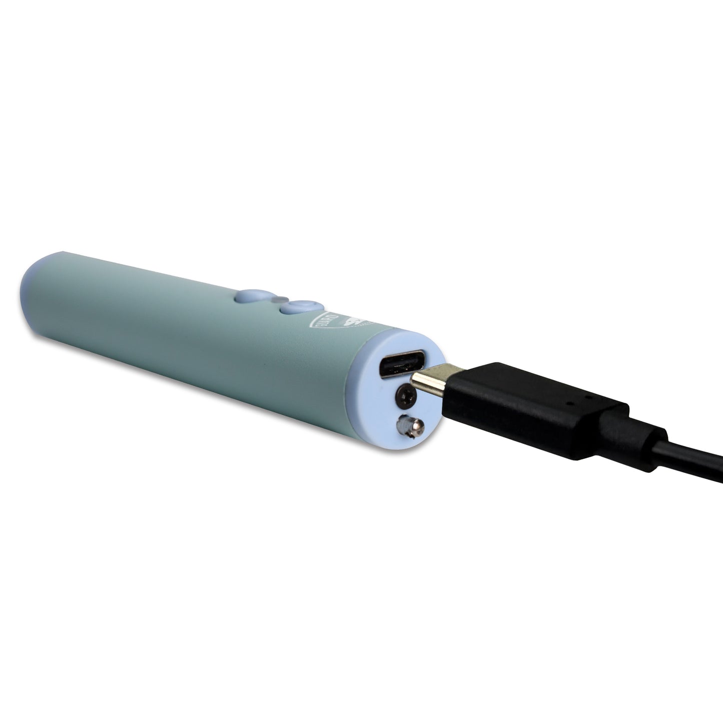 Enlight Mini Compact Stun Gun w/ Soft-Touch Body, LED Flashlight, Quick Access Keychain Clasp