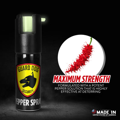 Pepper Spray Glow in the Dark w/ Twist Top and Police Grade Formula