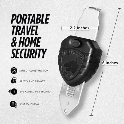 Blocklock - Portable Door Lock for Travel & Home