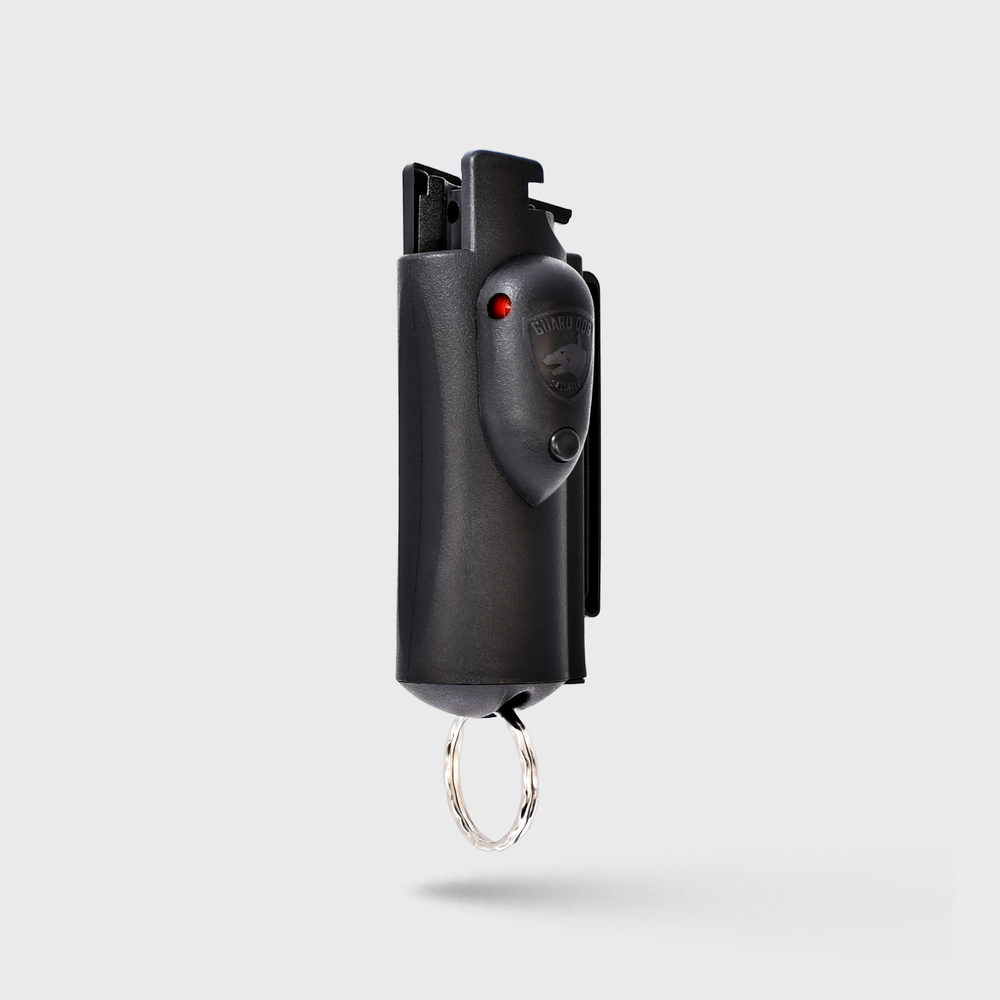 Pepper Spray Accufire with laser sight | Keychain and Belt Clip
