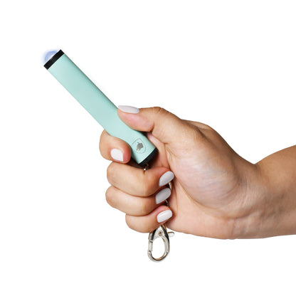 Compact Stun Gun with LED Flashlight & Keychain Clip | Enlight Mini