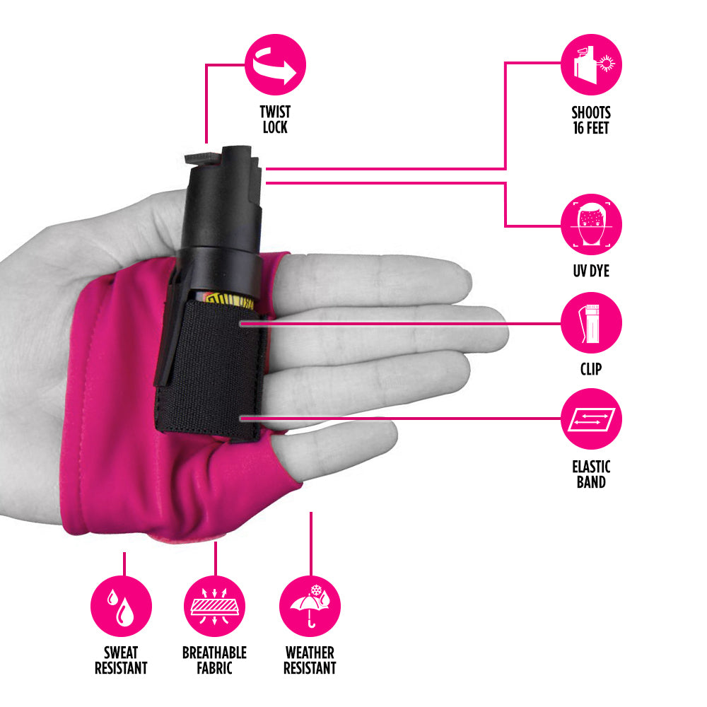 Instafire Xtreme Pepper Spray with Fist Enforced Sleeve