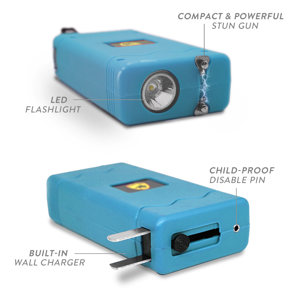 Stun Gun Disabler with Flashlight | 160 Lumen and Disable Pin