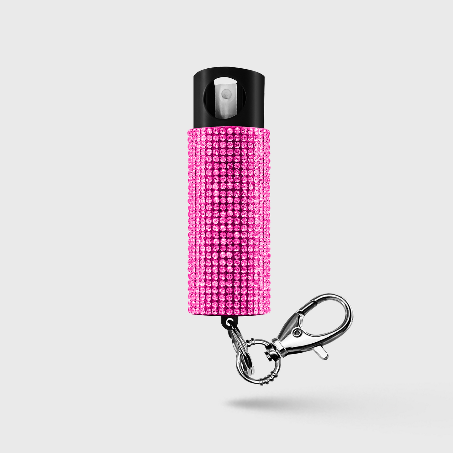 Pepper Spray with Stylish Rhinestone Design | GID w/ Snap Clip
