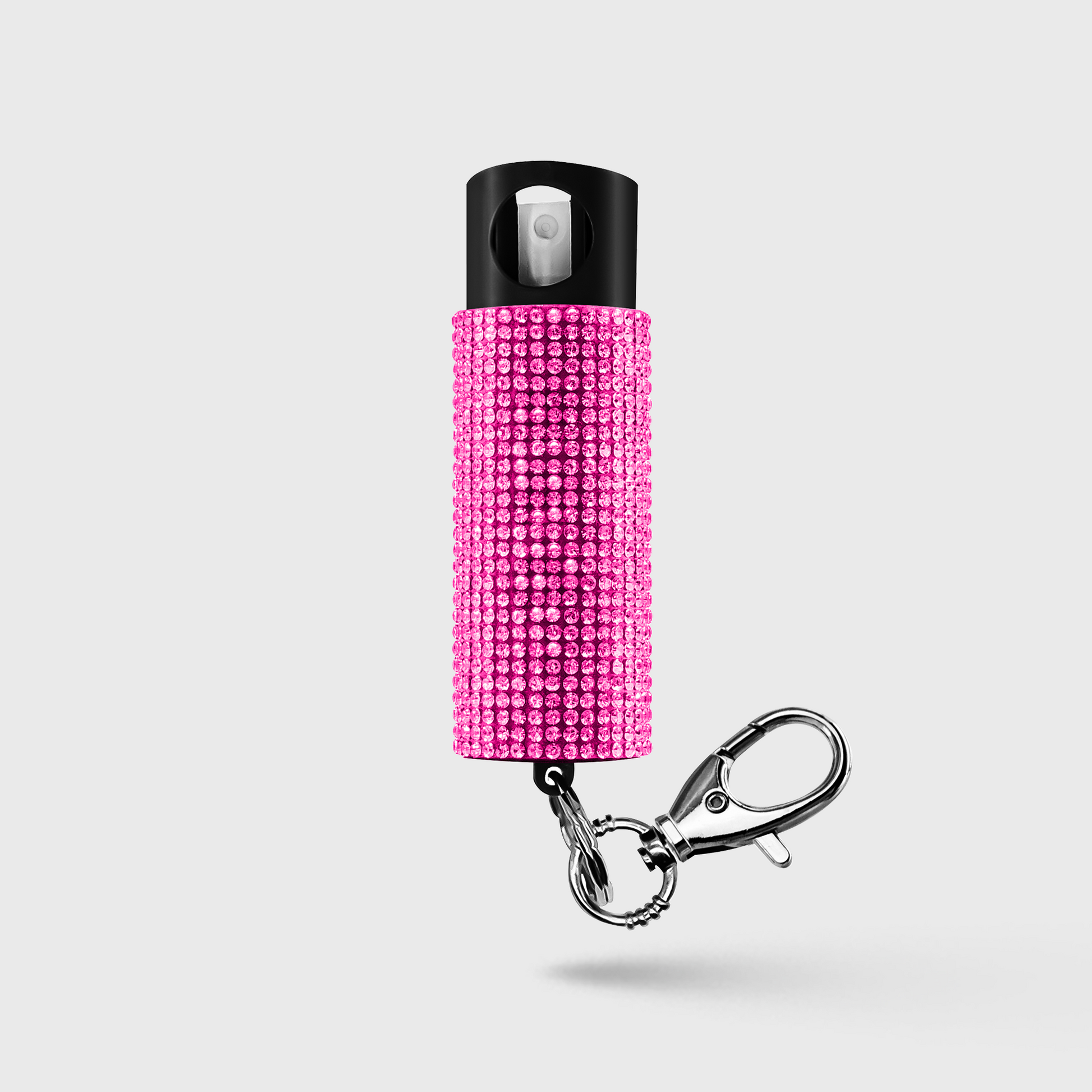 Pepper Spray with Stylish Rhinestone Design | GID w/ Snap Clip
