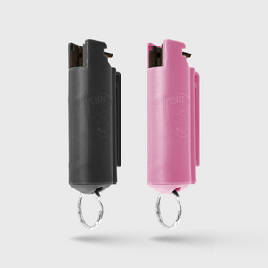 
                  
                    Pepper Spray Hard Case with Belt Clip | 0.5 oz w/ Keychain 2 Pack
                  
                