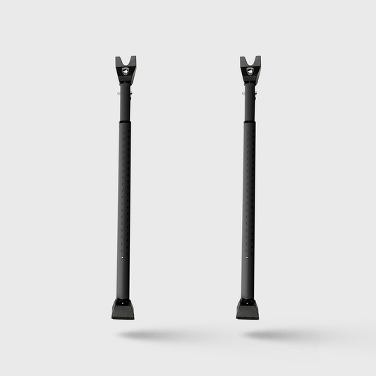 Door Security Bar | Front and Patio Door Jammer 2 Pack