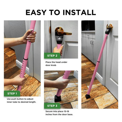 Door Security Bar | Front and Patio Door Jammer