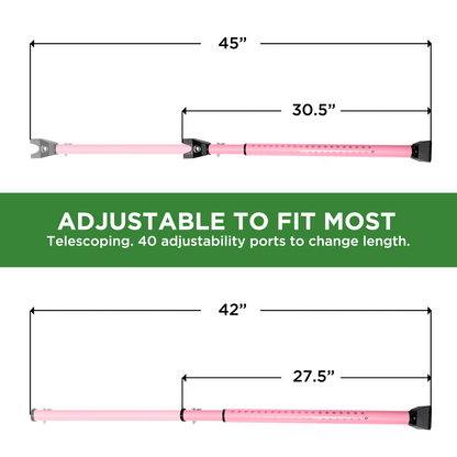 Door Security Bar | Front and Patio Door Jammer