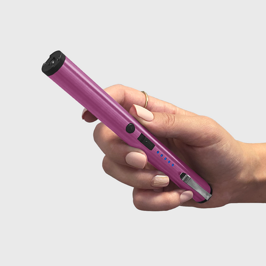 Stun Gun Pen With Flashlight – 110 Lumen w/ Charging Indicator | Enlight