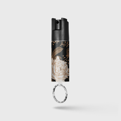 Pepper Spray with Stylish Pattern Design | 0.5 oz w/ Keychain