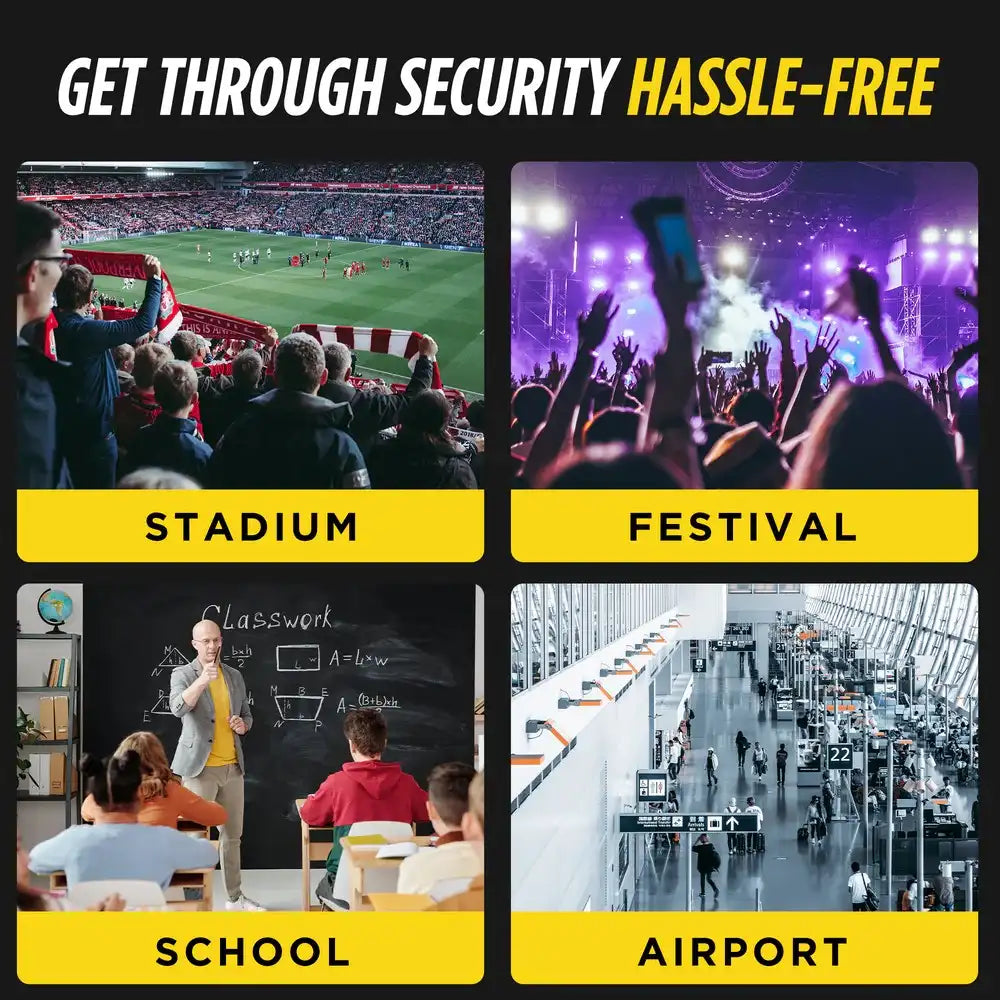 Clear Backpack Stadium Approved 15 x 11 x 5, Small and Transparent Backpack for Sports Event and Concerts