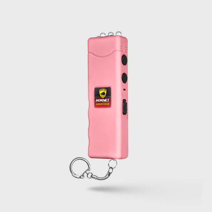 Stun Gun Hornet with Flashlight | 110 Lumen w/ Keychain