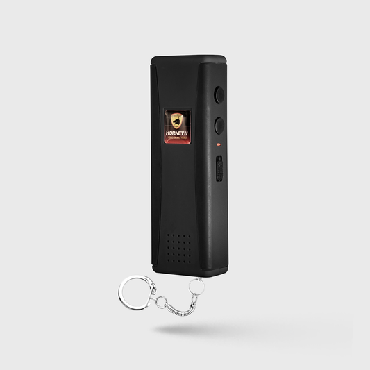 Stun Gun Hornet 2 with Flashlight | 110 Lumen w/ Siren Alarm