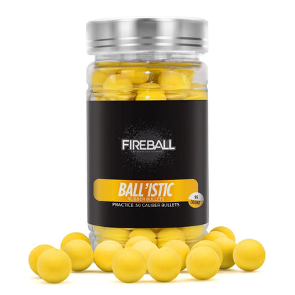Rubber balls for training and Self Defense | .50 Caliber Reusable