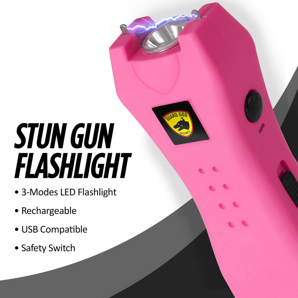 
                  
                    Pepper Spray and Stun Gun Combo with Rechargeable Flashlight
                  
                