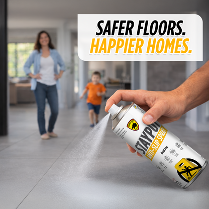 StayPut Anti-Slip Spray – Clear Grip Coating for Slippery Surfaces