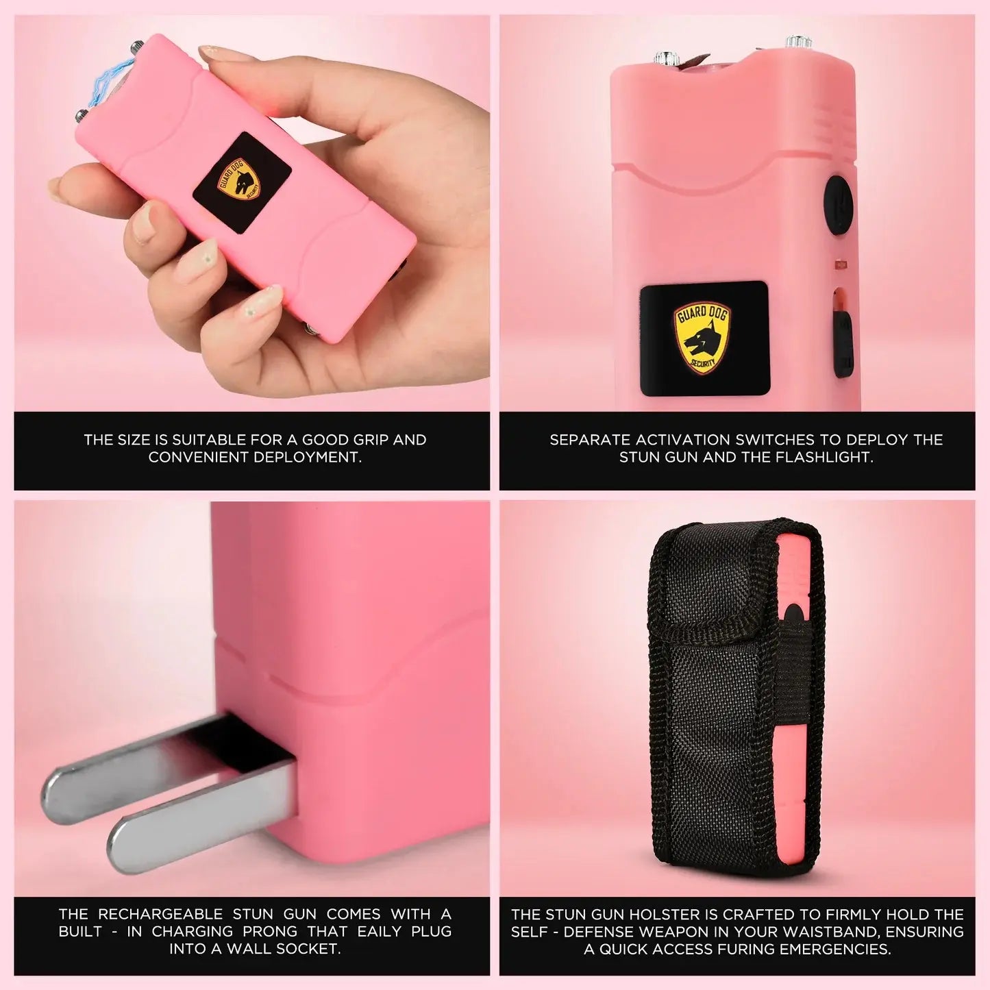 PEPPER SPRAY SOFT CASE WITH STUN GUN COMBO | 0.5 OZ