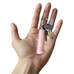 
                  
                    Packin' Heat, Mini Pepper Spray with Easy-open Cap and Keychain
                  
                
