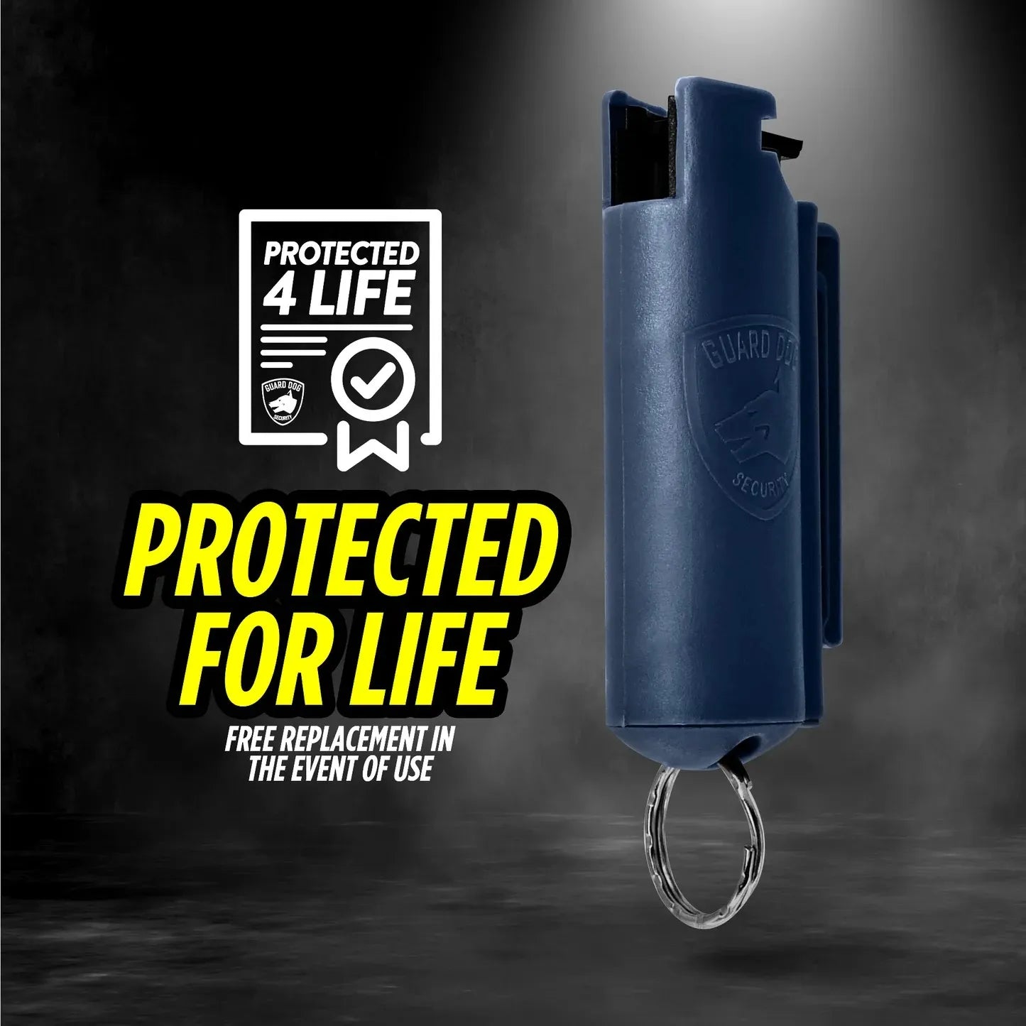 Pepper Gel Hard Case with Belt Clip | 0.5 oz w/ Keychain