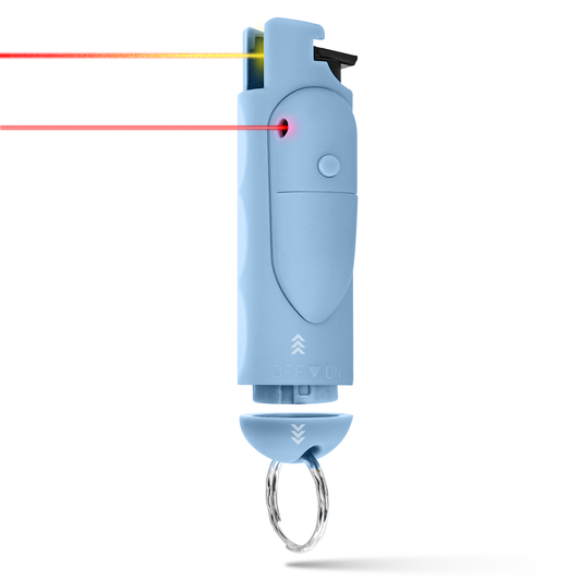 Accufire 2, Pepper Spray With Laser Sight | Instant Snap Off