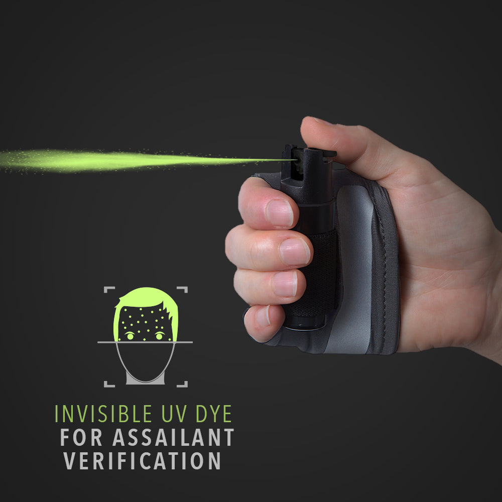 Instafire Reflect Pepper Spray with Reflective Hand Sleeve