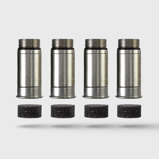 Fireball Mini Replacement Air Capsule 4-Pack – Precision Air Chamber with Foam Retainer Discs