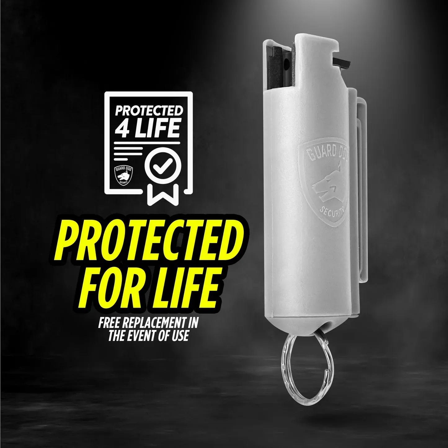 Pepper Gel Hard Case with Belt Clip | 0.5 oz w/ Keychain