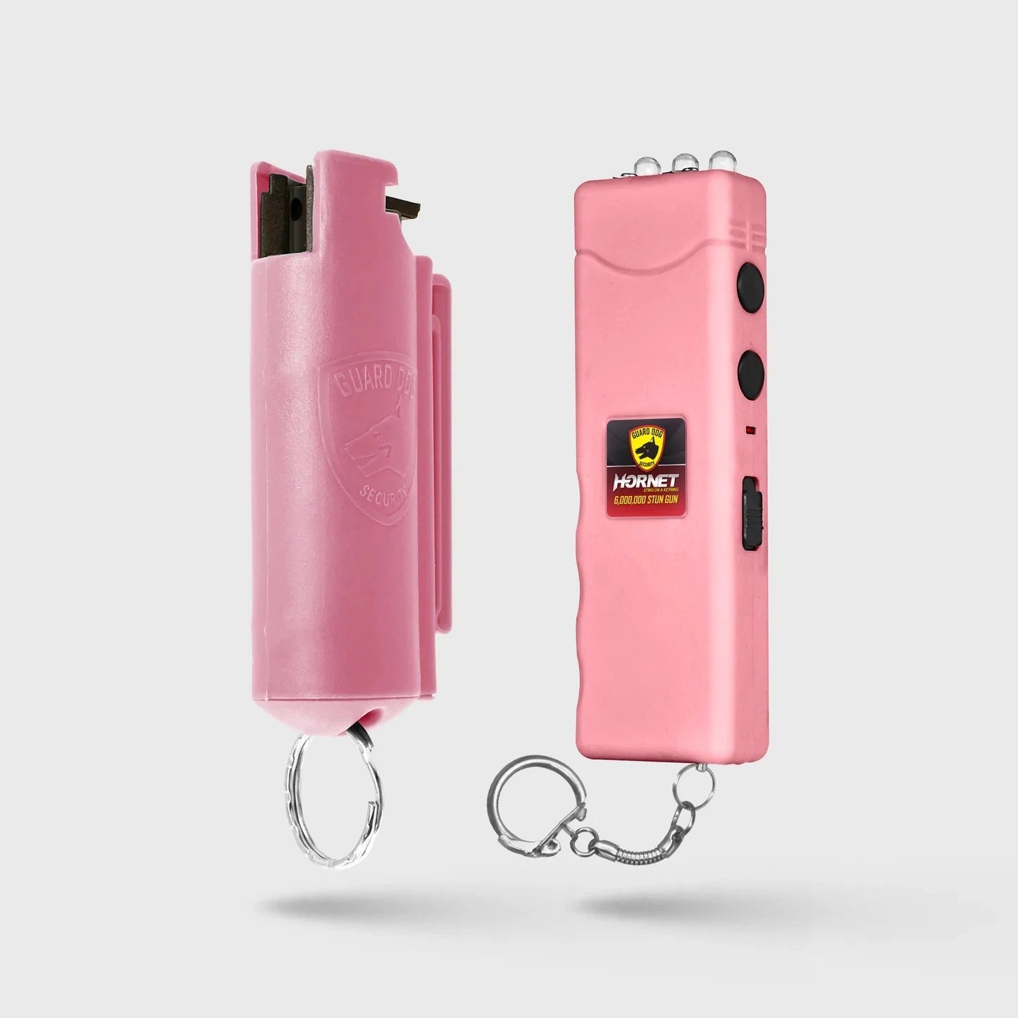 Guard Dog Security Pepper Spray with Stun Gun Combo | 0.5 oz and Mini Stun Gun