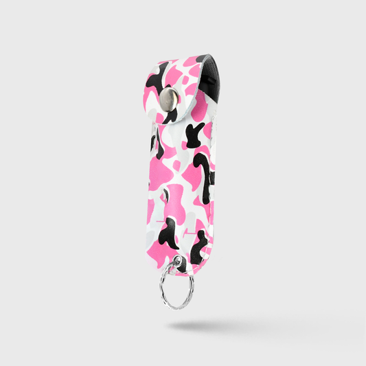 Pepper Spray Soft Leather Case | 0.5 oz w/ Keychain
