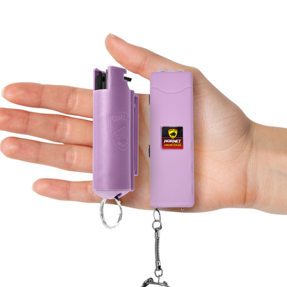 Pepper Spray with Stun Gun Combo | 0.5 oz and Mini Stun Gun