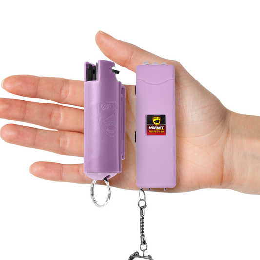 Pepper Spray with Stun Gun Combo | 0.5 oz and Mini Stun Gun